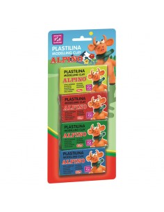 Plastilina Alpino Blíster 4...