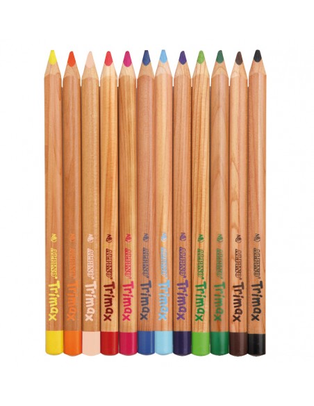 Estuche de 12 lápices Alpino Trimax
