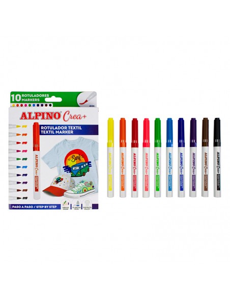 Rotulador para decorar tejidos