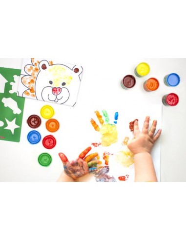 Mis primeras pinturas de dedos Baby