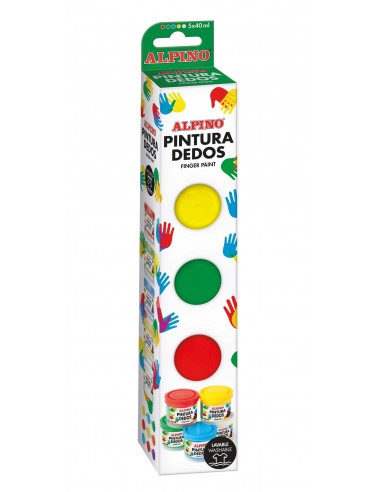 Estuche de pintura dedos ALPINO