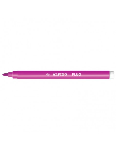 Estuche de 8 rotuladores fluo  Alpino