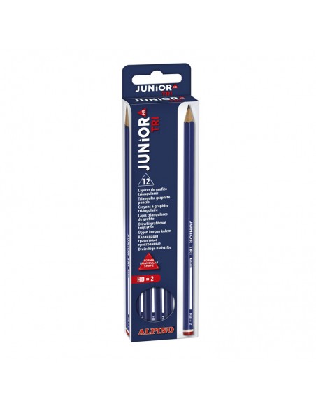 Blíster de 12 lápices Alpino Junior Tri