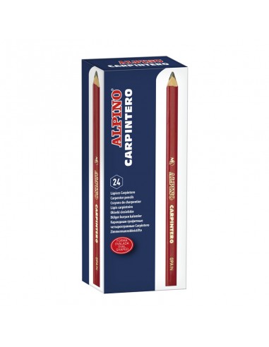Blíster de 24 lápices Alpino carpintero