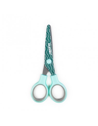 Expositor tijera escolar pastel