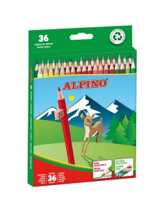 Estuche 36 lápices Alpino