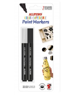 Paint Marker negro y blanco