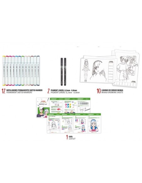 Set de iniciación al Manga