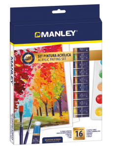 Set pintura acrílica