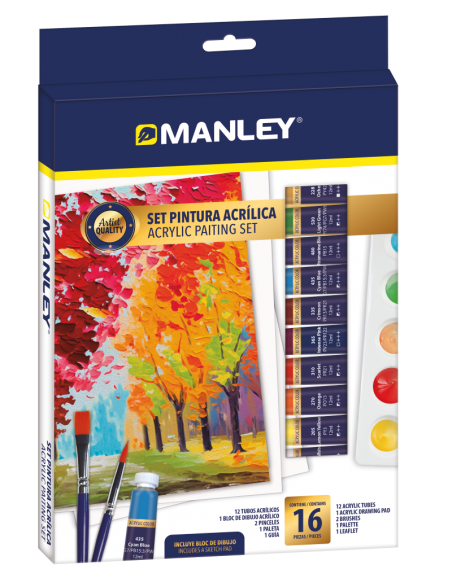 Set pintura acrílica