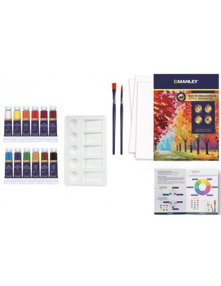 Set pintura acrílica