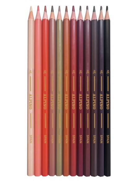 Lápices de colores Tonos de piel