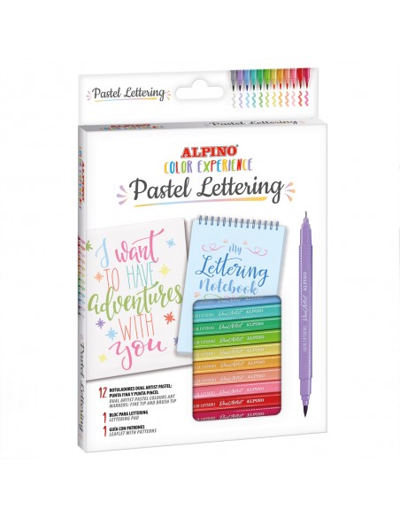 Set Pastel Lettering