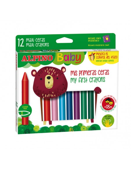 Estuche 12 ceras para bebés