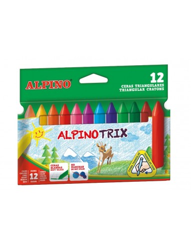 Estuche de 12 ceras Alpinotrix