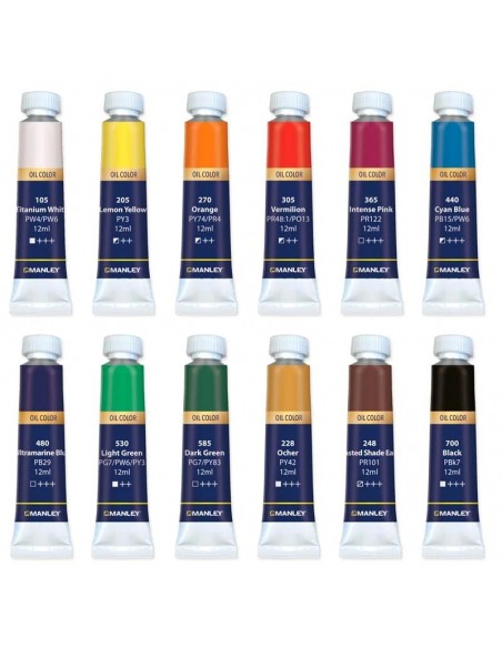 Set pintura al óleo