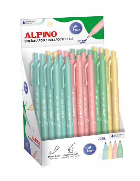 Bolígrafos Soft Touch