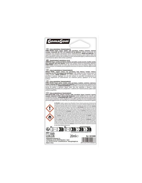 Cola universal transparente 20 ml