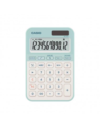Calculadora solar/ batería MS-20YC-LG