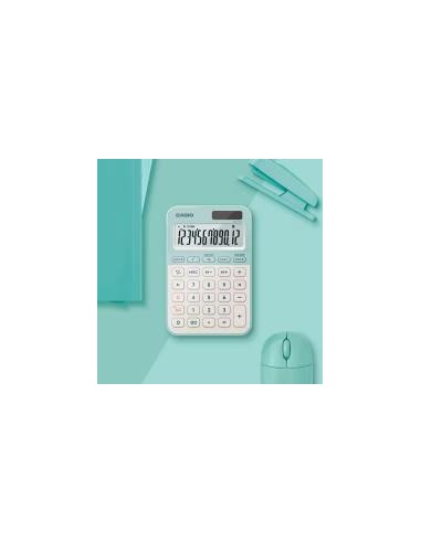 Calculadora solar/ batería MS-20YC-LG