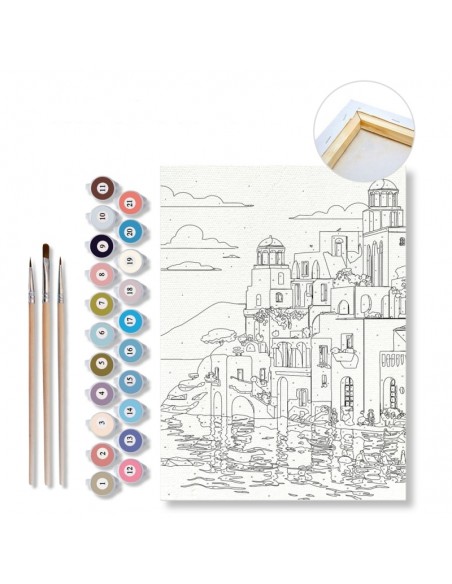 Paint by numbers de Color Experience "Grecia"