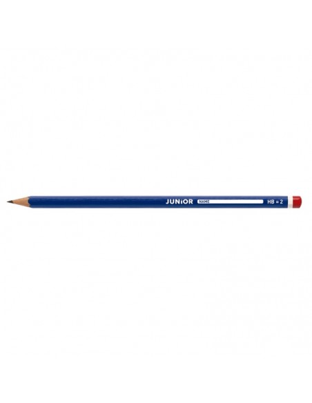 Estuche 12 lápices de grafito Junior con cabecilla HB