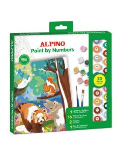 Paint by numbers  "Forest"
