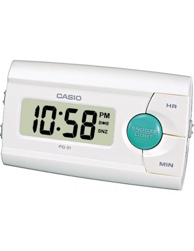 Reloj despertador con luz LED Casio PQ-31