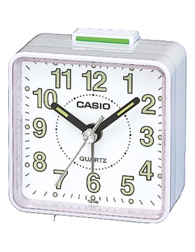 Reloj despertador analógico Casio TQ-140
