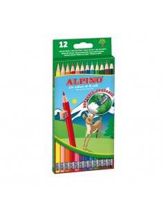 Estuche 12 lápices colores...