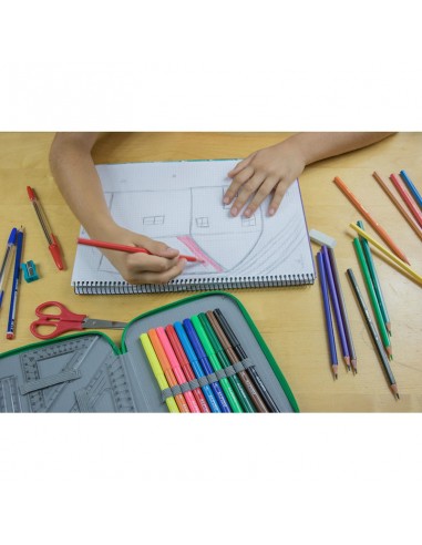 Plumier doble colors