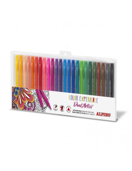 Estuche de 24 rotuladores Dual Artist