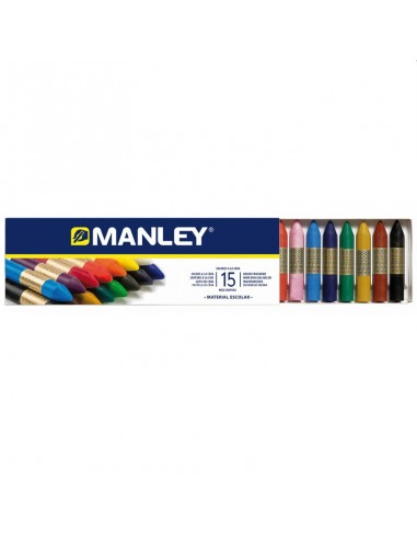 Estuche de 15 ceras MANLEY