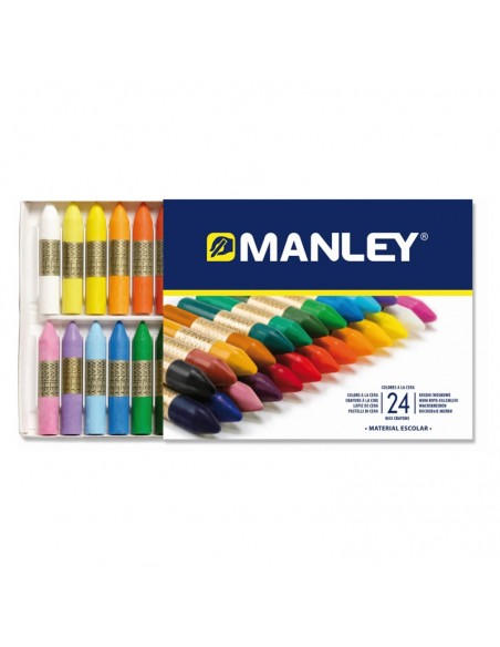 Estuche de 24 ceras MANLEY