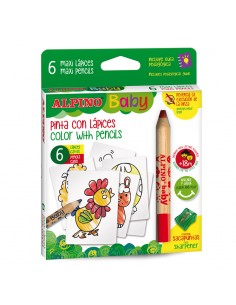 Pinta con lápices Baby