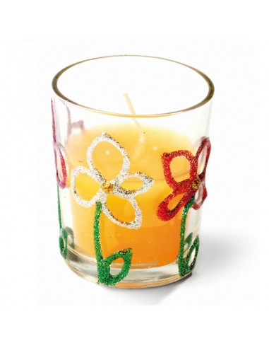 Pegamento con purpurina